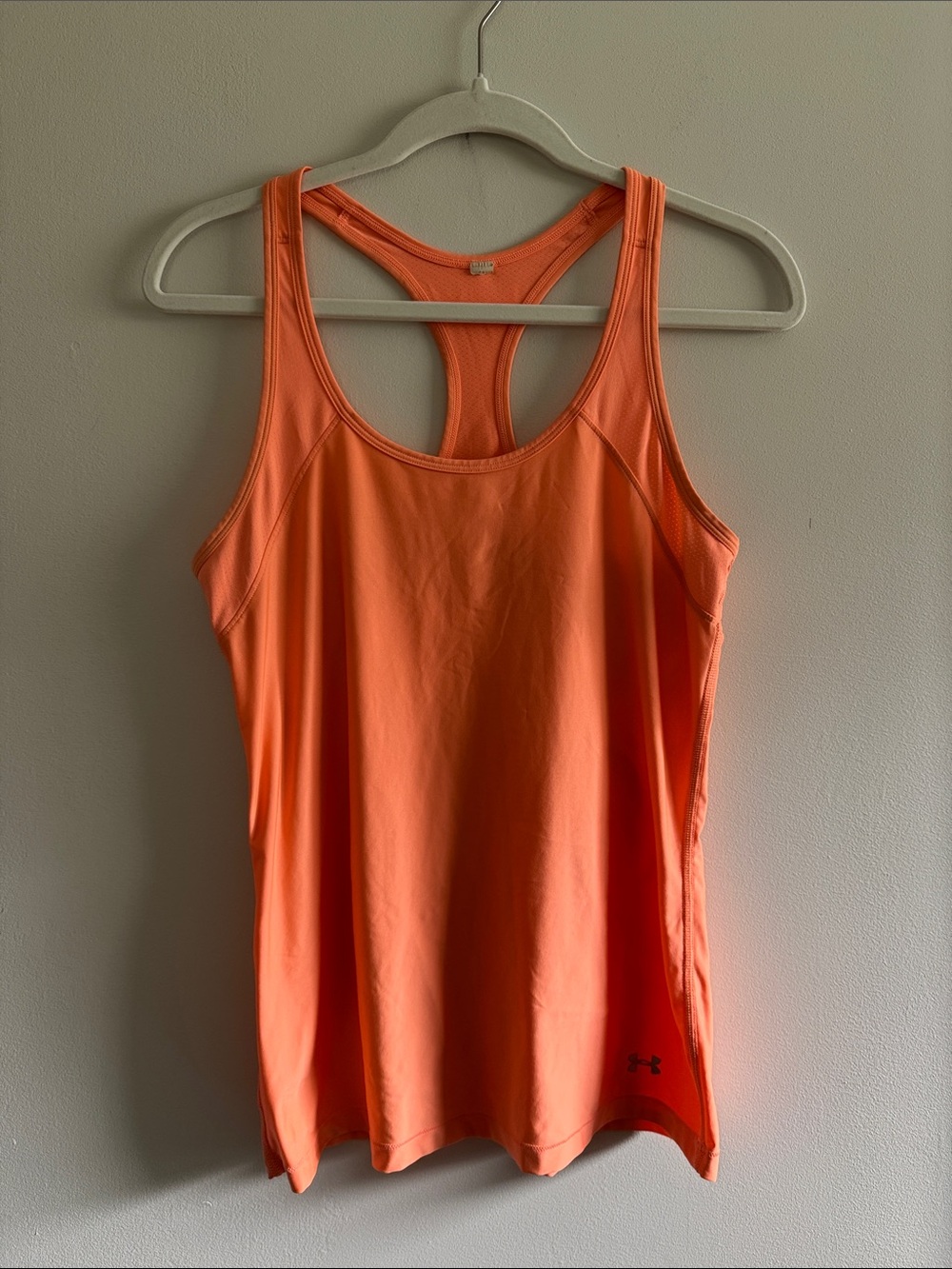 Under Armour Women’s Coral-Orange Racerback Tank